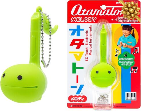 Otamatone Melody Series Japanese Electronic [Mini Size] Musical Instrument [11 Pre-Programmed Songs] Portable Synthesizer from Japan by Maywa Denki [English Instruction], Red in Saudi Arabia