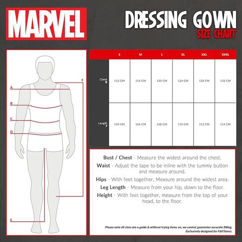 فساتين Marvel للرجال، رداء حمام من الصوف S-3XL، هدايا in Saudi Arabia