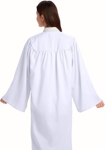 Unisex Matte Choir Robe for Church Baptism Officiant Confirmation Costume,Graduation Gown Judge Pastor Robes in Saudi Arabia
