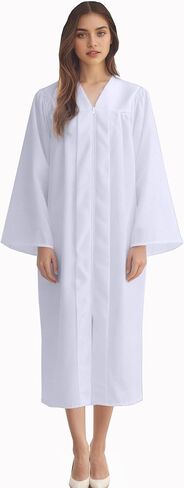 Unisex Matte Choir Robe for Church Baptism Officiant Confirmation Costume,Graduation Gown Judge Pastor Robes in Saudi Arabia