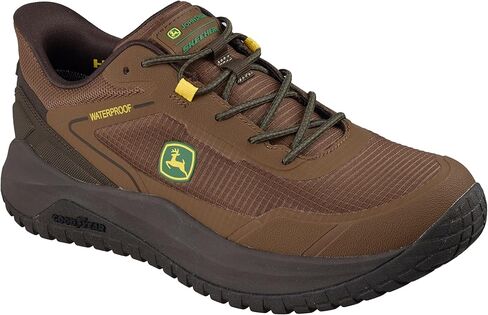 حذاء Skechers الرجالي John Deere المقاوم للماء Ripstop Bungee سهل الارتداء مع مطاط Goodyear in Saudi Arabia