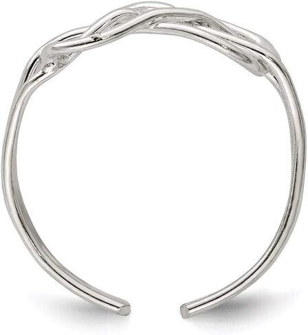 Sonia Jewels Sterling Silver Solid Toe Ring (2mm) in Saudi Arabia