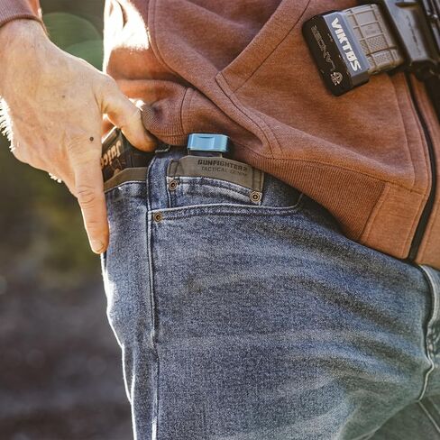 جينز VIKTOS الرجالي Gunfighter RR - تكتيكي متين كاجوال EDC فضفاض مناسب للتمدد مع جيوب متعددة وحلقات للحزام in Kuwait