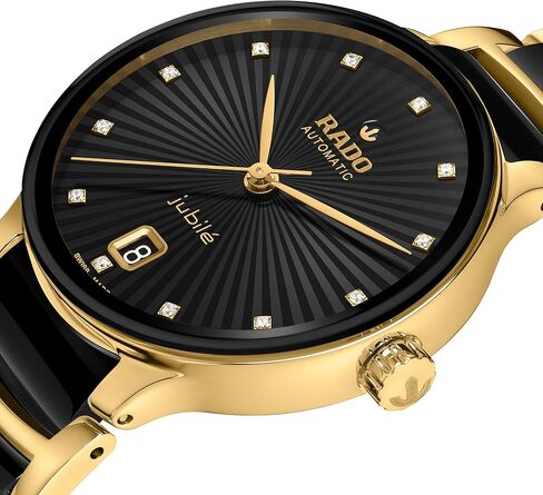 Silver Dial Automatic Diamonds 35mm Women's Watch by RADO in Saudi Arabia