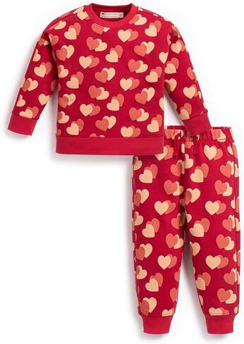 monica + andy Sporty Sweatsuit, 100% Organic Cotton Clothes for Boys & Girls, Outfit Sizes For Kids, Toddler & Infant in Saudi Arabia