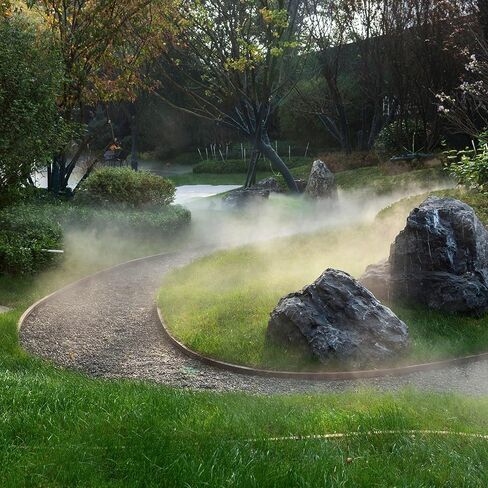 Mist Maker, DC 12V Interface Indoor Fountain Mister Foggers Fountain Landscape Atomizer Humidifier Fog Making Machine for Rockery Fishtank Birdbath Decor in Kuwait