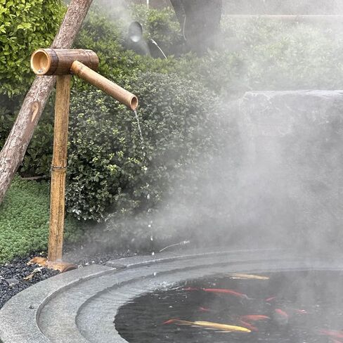 Mist Maker, DC 12V Interface Indoor Fountain Mister Foggers Fountain Landscape Atomizer Humidifier Fog Making Machine for Rockery Fishtank Birdbath Decor in Kuwait