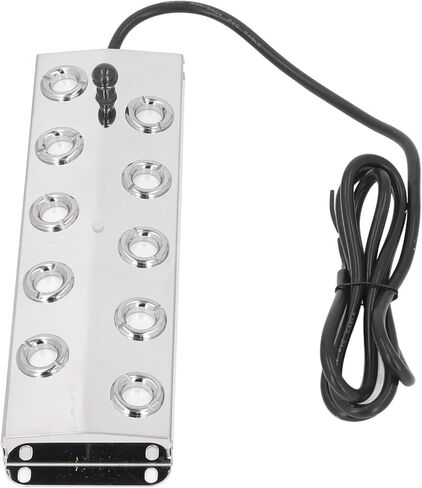 صانع ضباب بالموجات فوق الصوتية 10 رأس DC45-48V 1.5 متر طول الكابل بالموجات فوق الصوتية بركة المياه نافورة مبيد in Kuwait