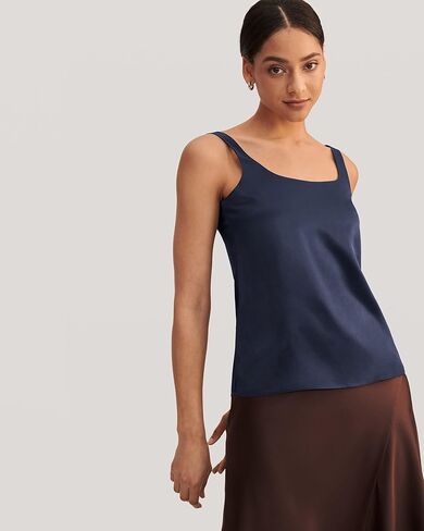 LilySilk 100% Silk Camisole for Women U Neck U Back Soft Breathable Silk Tank Top Ladies Sleeveless Cami Tops Summer in Saudi Arabia