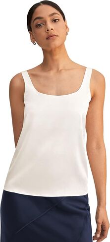 LilySilk 100% Silk Camisole for Women U Neck U Back Soft Breathable Silk Tank Top Ladies Sleeveless Cami Tops Summer in Saudi Arabia
