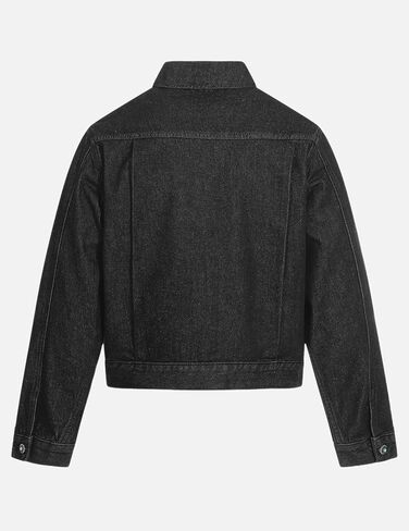 Aelfric Eden Vintage Jakcets Pleated Metal Button Denim Jacket Unisex Casual Streetwear Stylish Y2k Coats in Saudi Arabia