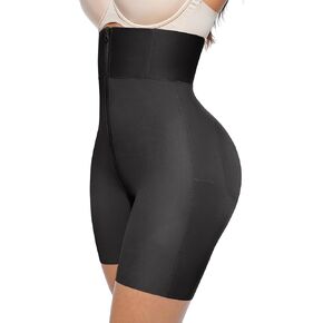 Lover-Beauty Tummy Control Shapewear for Women Butt and Hip Enhancer Shapewear with Zipper Crotch Slimmer Womens Faja Shorts in Kuwait