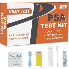 طقم اختبار PSA، طقم اختبار PSA في المنزل PSA Health | اختبار PSA المنزلي دقيق للغاية وسهل القراءة والاستخدام. نتائج سريعة | يشمل جميع مكونات الاختبار in Kuwait