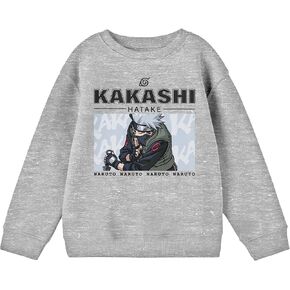 سويت شيرت رياضي منقط للشباب بأكمام طويلة ورقبة دائرية من Bioworld Naruto Kakashi in Kuwait