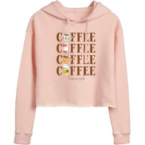 HYBRID APPAREL Gilmore Girls - Coffee Repeated - سترة صوف بأكمام طويلة للصغار - مقاس كبير in Saudi Arabia