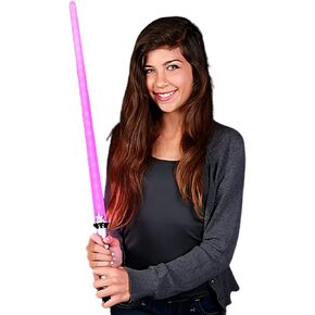 blinkee 28 Inches Pink Glowing Light Saber with 22 Pretty Pink LEDs in Saudi Arabia