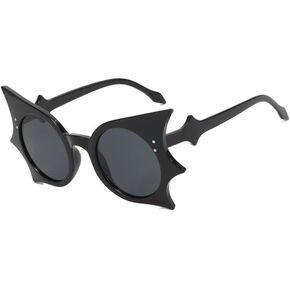 Goth Bat Sunglasses Funny Retro Punk Hip Hop Butterfly Style Gothic Sunglasses for Women Halloween Party Costume Accessories in Saudi Arabia