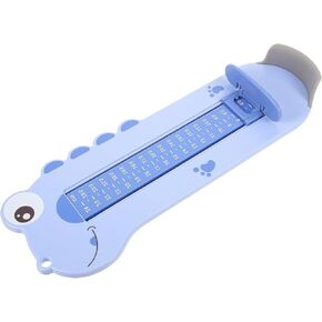 POPETPOP Foot Measuring Device Shoe Sizer Foot Gauge Blue Animal Design for Shoe Fitting at Home in Saudi Arabia