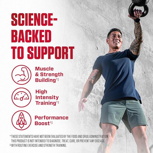 Dymatize 100% Creatine Monohydrate with Creapure, 5g Per Serving, 60 Servings (300g), Creatine for Women and Men, Gluten Free in Saudi Arabia