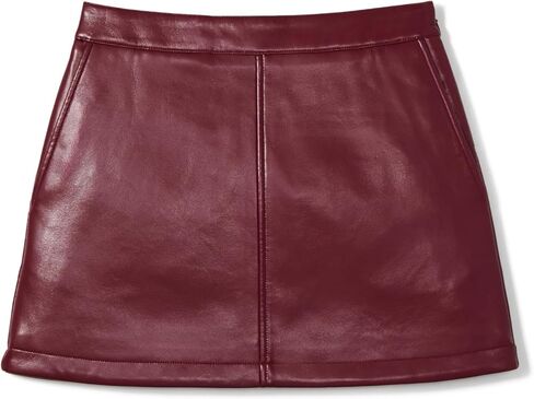 Kate Spade New York Womens Faux Nappa Mini Skirt in Saudi Arabia