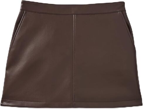 Kate Spade New York Womens Faux Nappa Mini Skirt in Saudi Arabia