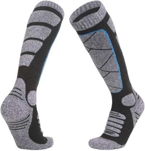 Ski Socks Cold Weather Knee-high Thermal Warm Socks for Snowboarding, Snow, Hunting Sports for Women Men(Random styles) in Saudi Arabia