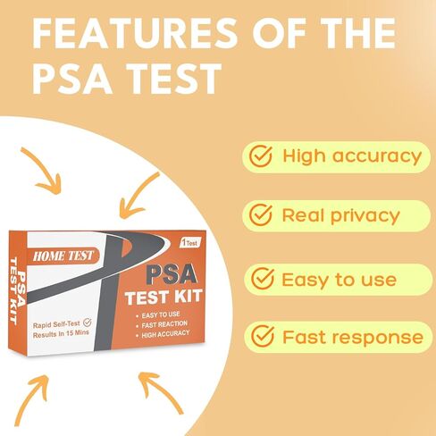 طقم اختبار PSA، طقم اختبار PSA في المنزل PSA Health | اختبار PSA المنزلي دقيق للغاية وسهل القراءة والاستخدام. نتائج سريعة | يشمل جميع مكونات الاختبار in Kuwait