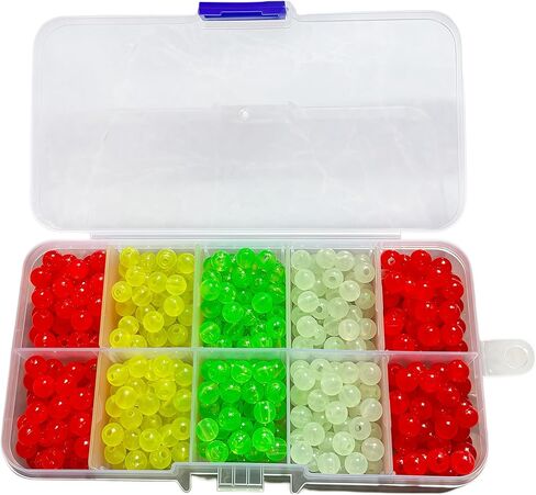 fishing beads for catfish,match with fishing line,6mm,70/200 per pack in Saudi Arabia