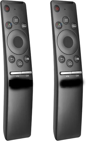 (Pack of 2) Replacement for Samsung TV Remote Control Compatible for Samsung LED LCD QLED 4K 8K UHD 3D HDTV HDR Frame Curved Crystal Smart TVs (NO Voice Function) in Saudi Arabia