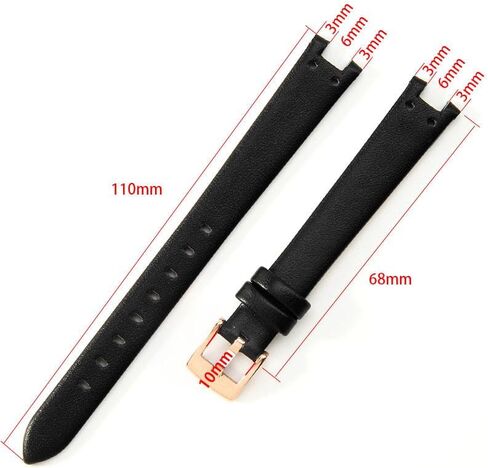 Leather Watch Strap For Anne Klein AK1950 9442 9918 9168 Series Notch Watch band Accessories in Saudi Arabia