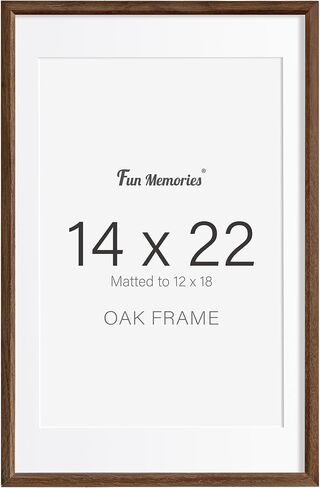 إطار صور معدني مقاس 5 × 7 من Fun Memories - إطارات صور معدنية مقاس 5 × 7 مع حصيرة قابلة للإزالة مقاس 4 × 6 - مثالية للعرض على الحائط أو سطح الطاولة - تتضمن أدوات التعليق على الحائط (ذهبي، عبوة واحدة) in Kuwait