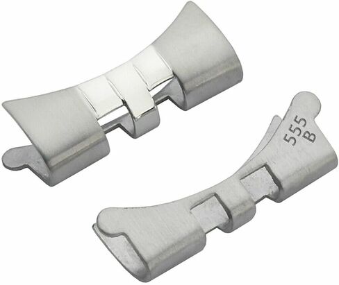 قطعة نهاية Ewatchparts 2-555B متوافقة مع 62510 فرقة اليوبيل رولكس 20 مم شريط زنبركي فات 1675 16200 1671 in Kuwait