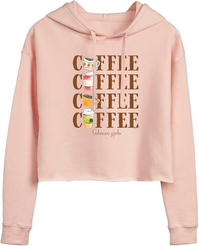HYBRID APPAREL Gilmore Girls - Coffee Repeated - سترة صوف بأكمام طويلة للصغار - مقاس كبير in Saudi Arabia