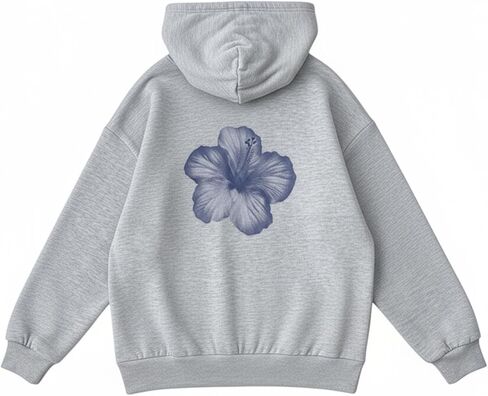 سويت شيرت سويت شيرت بغطاء للرأس للفتيات من SweatyRocks بأكمام طويلة ورسومات كبيرة الحجم من الصوف in Kuwait