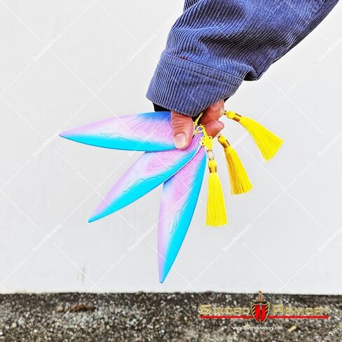 زي Zoey's Shin-kal Foam Replica K مقاس 6 بوصات من PopAnime Cosplay Prop Hunter Blue in Kuwait