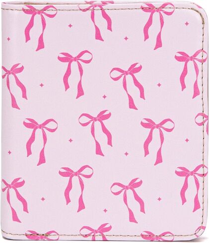 محفظة نسائية Walle Rfid Blocking صغيرة الحجم ومزودة بجيب ثنائي الطي ومحفظة صغيرة للسفر ومحفظة للسيدات مع نافذة لبطاقة الهوية (Van Gogh The Starry Night) in Kuwait