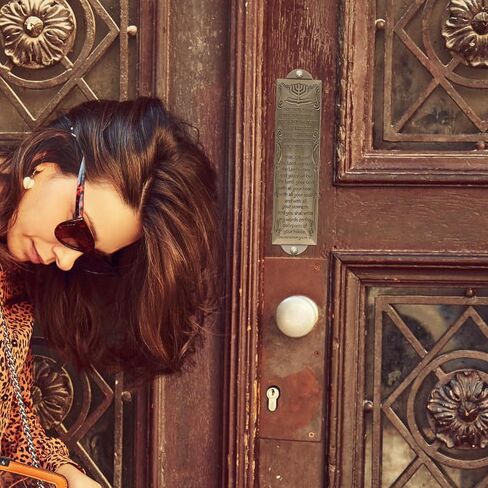 5 مجموعات من Mezuzah مع باب التمرير باب ميتزفه اليهودي Mezuzah حافظة معدنية Mezuza لوحة يهودية هانوكا نعمة الترحيب بالمنزل in Kuwait