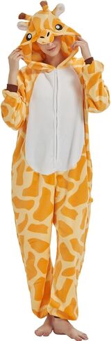Halloween Snug Fit Adult Onesie Pajamas,Flannel Animal Cosplay Costume for Womens and Mens in Saudi Arabia
