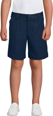 Lands' End Boys Husky Sport Active Performance Chino Shorts 10 Classic Navy in Saudi Arabia