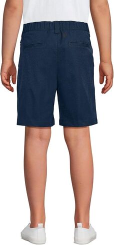 Lands' End Boys Husky Sport Active Performance Chino Shorts 10 Classic Navy in Saudi Arabia