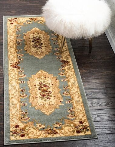 Rugs.com Chateau Collection Rug - سجادة متوسطة الحجم باللون البني بطول 6 أقدام مثالية للممرات والمداخل in Kuwait
