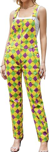 Jumpsuits for Women Fashion Overalls Printed Pants Bibs Coveralls Festival Outfits Regalo para Mujer in Kuwait