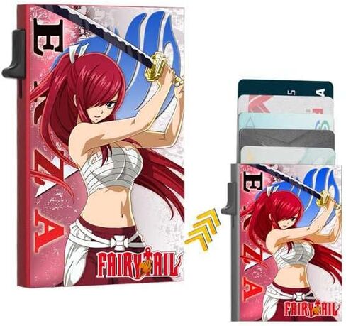 محفظة Fairy Tail Erza Scarlet Slim مرخصة رسميًا in Kuwait