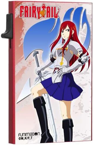 محفظة Fairy Tail Erza Scarlet Slim مرخصة رسميًا in Kuwait