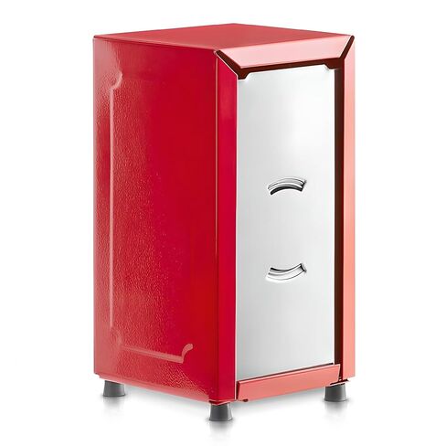 OCS Parts 6-Pack Tall-Fold Two-Sided Napkin Dispenser | Stainless Steel | Holds 150 6" x 13" Tall Fold Napkins | for Home Dining Room Tables, Kitchens, Restaurants, Food Trucks and Delis in Saudi Arabia