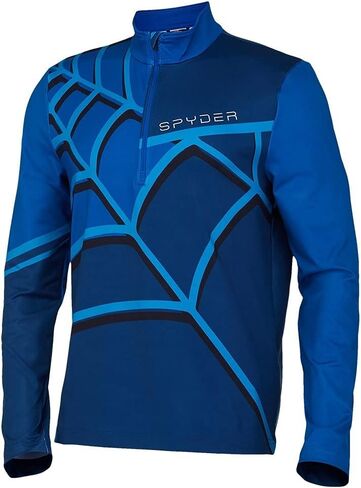 Spyder Men's Vital Long Sleeve Top (Abyss/Large) in Saudi Arabia