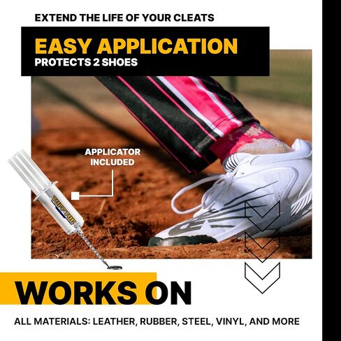 لاصق حماية من Pro Cleat، غطاء مرابط الكرة اللينة والبيسبول، أحذية ومرابط - طبقة واقية مقاومة للماء وحذاء in Kuwait