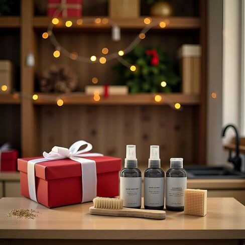 Shoe Cleaning Kit - Suede & Nubuck All-in-One Cleaner with Conditioner, Protector Spray & Brushes in Saudi Arabia