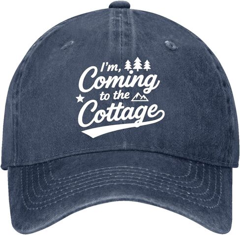 I'm Coming to The Cottage Trucker Hat Cycling Caps for Grandpa in Saudi Arabia
