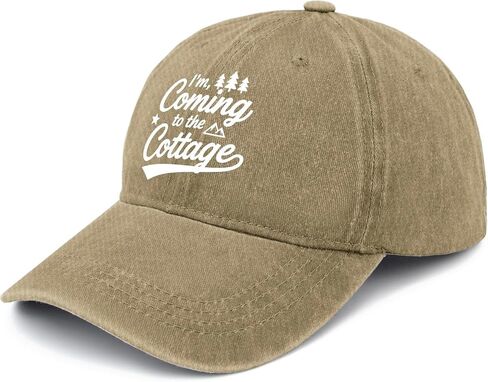 I'm Coming to The Cottage Trucker Hat Cycling Caps for Grandpa in Saudi Arabia